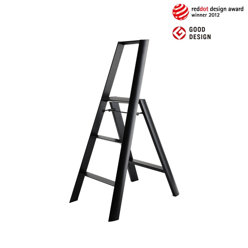 Hasegawa Ladders lucano 3 - Step Aluminum Lightweight Folding